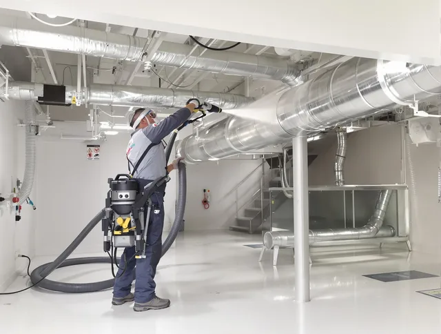 Professional central duct cleaning by Norton Air Duct Cleaning in Norton