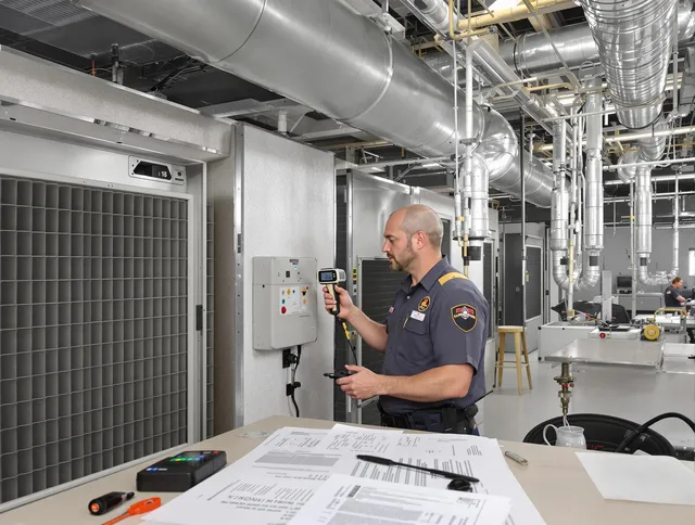 Professional filter system inspection by Norton Air Duct Cleaning in Norton