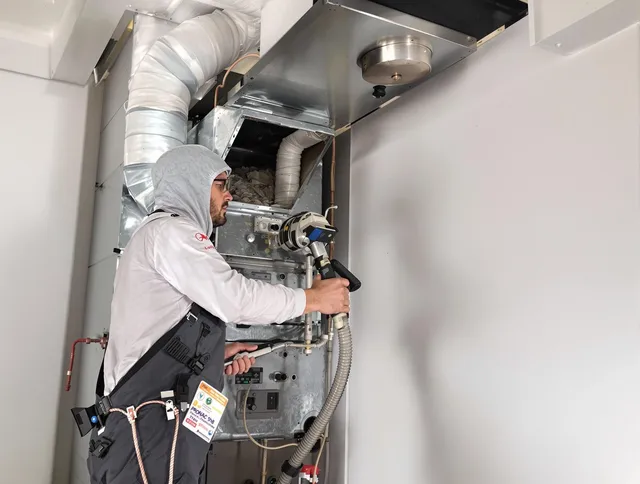 Expert furnace duct cleaning by Norton Air Duct Cleaning in Norton